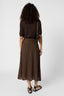 GERARD DAREL POLKA DOT MIDI SKIRT - JIHAN