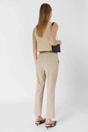 GERARD DAREL SUIT PANTS WITH ELASTICATED BACK - ALYA