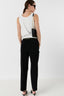 GERARD DAREL SUIT PANTS WITH ELASTICATED BACK - ALYA