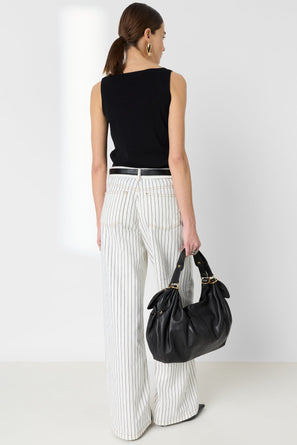 GERARD DAREL WIDE-LEG STRIPED JEANS - AMALIAH