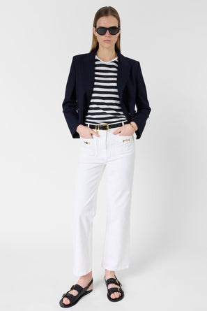 GERARD DAREL STRAIGHT JEANSWITH GOLDEN HORSEBIT - ALLY
