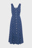 GERARD DAREL SLEEVELESS POLKA DOTS MIDI DRESS - RAVITA