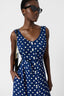 GERARD DAREL SLEEVELESS POLKA DOTS MIDI DRESS - RAVITA