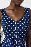GERARD DAREL SLEEVELESS POLKA DOTS MIDI DRESS - RAVITA