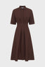 GERARD DAREL LONG COTTON SHIRT DRESS - RANA