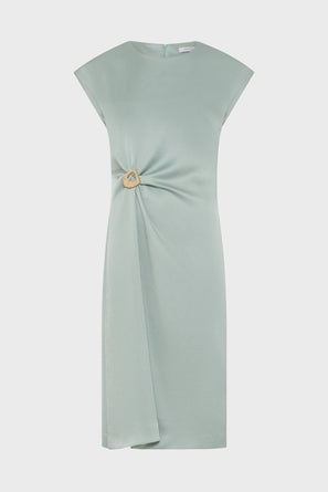GERARD DAREL DRAPED DRESS - RIALYA