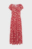 GERARD DAREL LONG PLEATED FLORAL DRESS - RIFKA