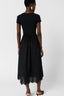 GERARD DAREL TWO-MATERIAL MAXI DRESS - RYNAH