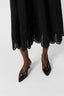 GERARD DAREL TWO-MATERIAL MAXI DRESS - RYNAH