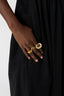 GERARD DAREL TWO-MATERIAL MAXI DRESS - RYNAH