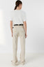 GERARD DAREL COTTON AND GOLD LUREX T-SHIRT - MAVIE