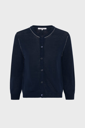 GERARD DAREL LINEN BLEND CARDIGAN - LORYS