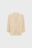 GERARD DAREL GOLDEN MICROFIBER CADRIGAN- LAVINA