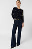 GERARD DAREL CROPPED OPENWORK CARDIGAN - LUBNA