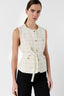 GERARD DAREL SLEEVELESS TWEED SUIT JACKET - TILLIE