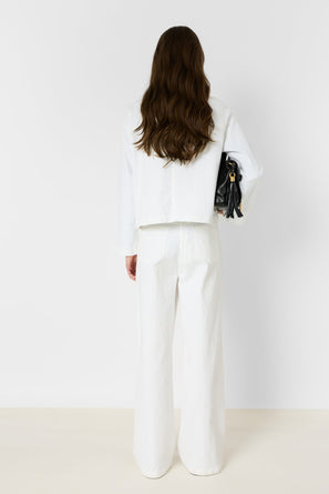 GERARD DAREL WHITE DENIM JACKET - THYRA