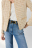 GERARD DAREL TWEED AND LUREX JACKET - TALEA