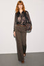 GERARD DAREL GOLDEN SATIN SHIRT - LOYCE