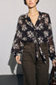 GERARD DAREL PRINTED MUSLIN SHIRT - LOA
