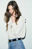 GERARD DAREL FLUID RUFFLED SHIRT - LEIA
