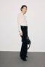 GERARD DAREL BLOUSE IN SILK CREPE WITH LACE - LOREN