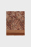 GERARD DAREL WOOL AND SILK SCARF WITH PAISLEY PRINT - SHEILA
