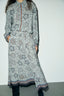 GERARD DAREL ELASTICATED SKIRT WITH HANDKERCHIEF PRINT - TIFENN
