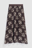 GERARD DAREL PRINTED MUSLIN SKIRT - TESSY