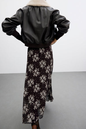 GERARD DAREL PRINTED MUSLIN SKIRT - TESSY