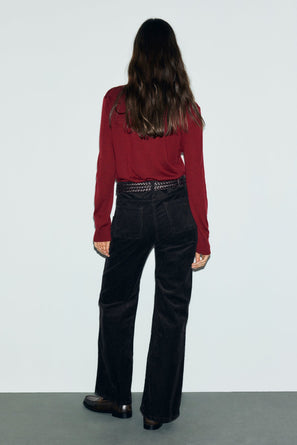 GERARD DAREL CORDUROY FLARED JEANS - MAEL