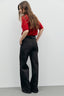 GERARD DAREL BROWN FLARED JEANS - INDIE
