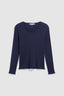 GERARD DAREL COTTON AND MODAL LACE T-SHIRT - BONA
