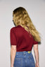 GERARD DAREL SHORT SLEEVE FINE WOOL SWEATER - REINE