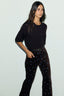 GERARD DAREL SHORT SLEEVE FINE WOOL SWEATER - REINE
