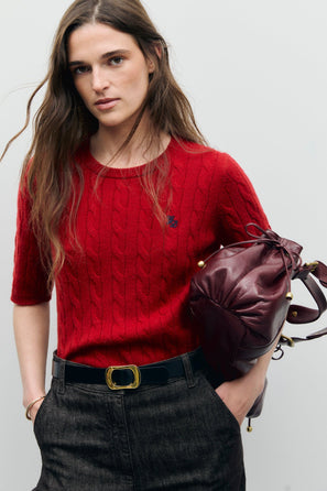 GERARD DAREL CABLE SWEATER - RAISA