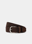 FAÇONNABLE STRETCH BRAIDED BELT