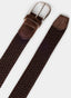 FAÇONNABLE STRETCH BRAIDED BELT