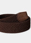 FAÇONNABLE STRETCH BRAIDED BELT