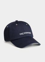 EMBROIDERED GABARDINE CAP