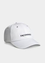 EMBROIDERED GABARDINE CAP
