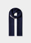 FAÇONNABLE WOOL DOUBLE FACE SCARF
