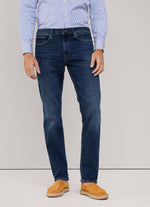 REGULAR FIT WORN EFFECT JEANS