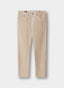 REGULAR FIT GARMENT DYED CORDUROY TROUSERS