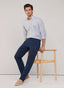 REGULAR FIT STRETCH TROUSERS