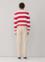 FAÇONNABLE REGULAR FIT COTTON TEXTURED CHINO