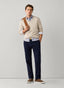FAÇONNABLE REGULAR FIT GARMENT DYED TRICOTINE CHINO