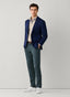 FAÇONNABLE REGULAR FIT GARMENT DYED TRICOTINE CHINO