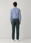 FAÇONNABLE REGULAR FIT GARMENT DYED TRICOTINE CHINO
