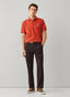 FAÇONNABLE REGULAR FIT GARMENT DYED TRICOTINE CHINO