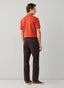 FAÇONNABLE REGULAR FIT GARMENT DYED TRICOTINE CHINO